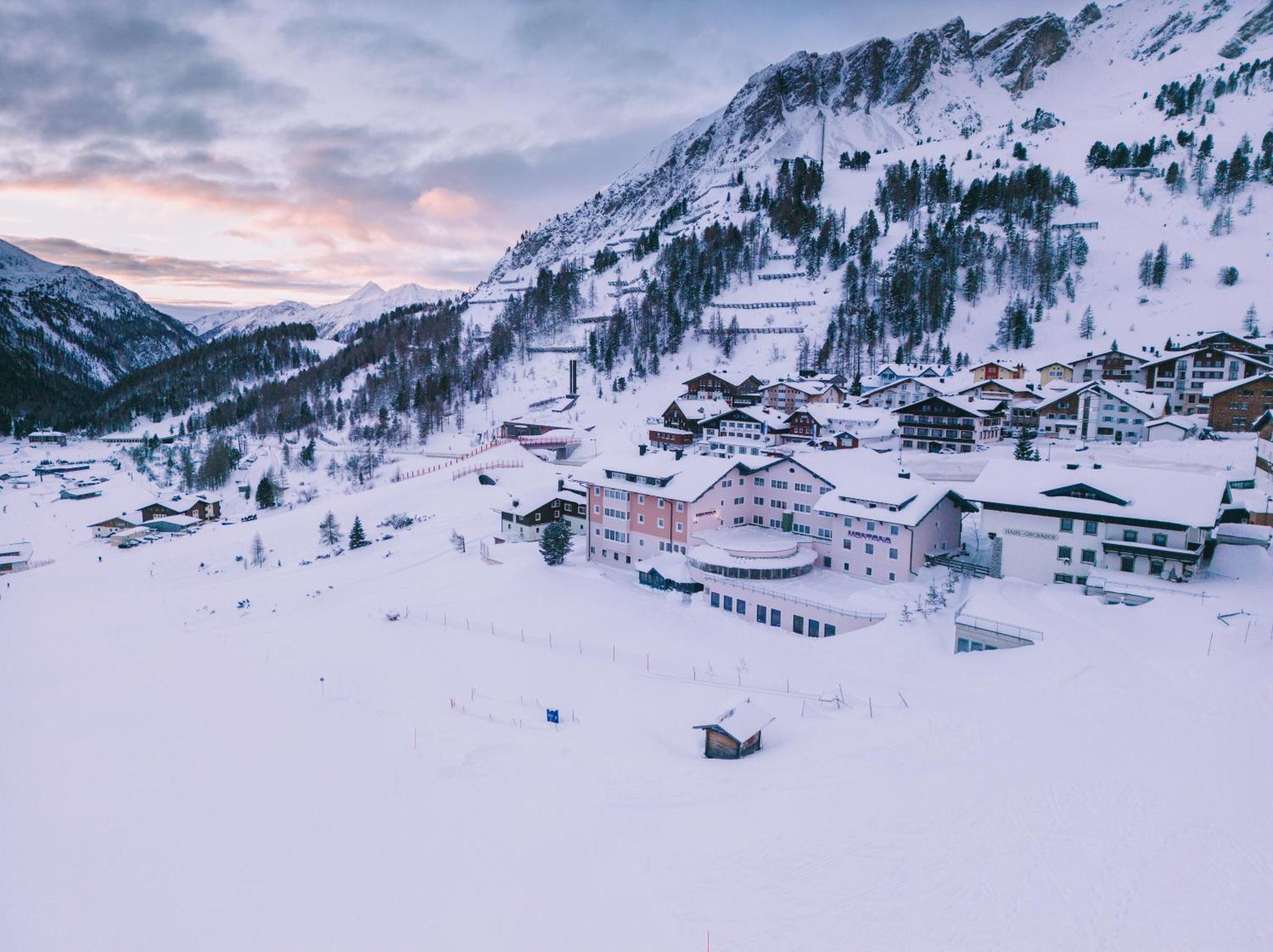 Hotel Montana Обертауерн Екстер'єр фото
